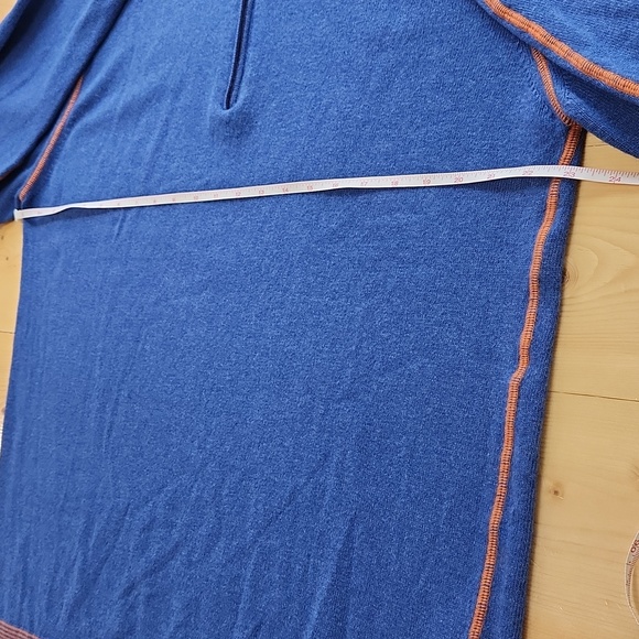 Codice Cashmere Wool Blend 1/4 Zip Pullover Italy Designer Sweater Sz XL (54) - Picture 11 of 15